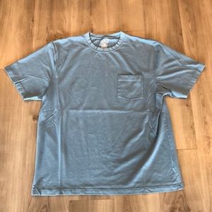 Mens LL Bean traditional fit shirt. Size large. Light blue. Excellent condition